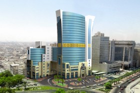 <b>Client:</b> Zamil Group<br><b>Usage:</b> Al Zamil Tower<br><b>Weight:</b> 900 MT<br><b>Job Site:</b> Bahrain