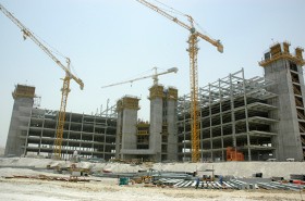 <b>Client:</b> Saudi Aramco<br><b>Usage:</b> North Park Office Complex<br><b>Weight:</b> 3,785 MT<br><b>Job Site:</b> Saudi Arabia